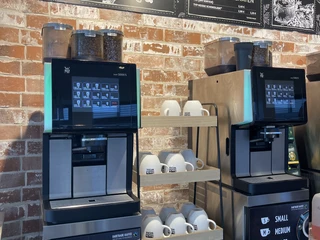 Kaffeeecke im Backwerk Kaffeeecke im Backwerk