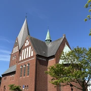 Kirche St. Nicolai im Zentrum von Westerland
