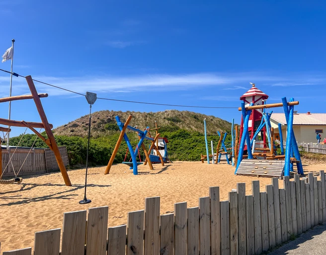 Ein Tag am Meer - Spielplatz in Wenningstedt