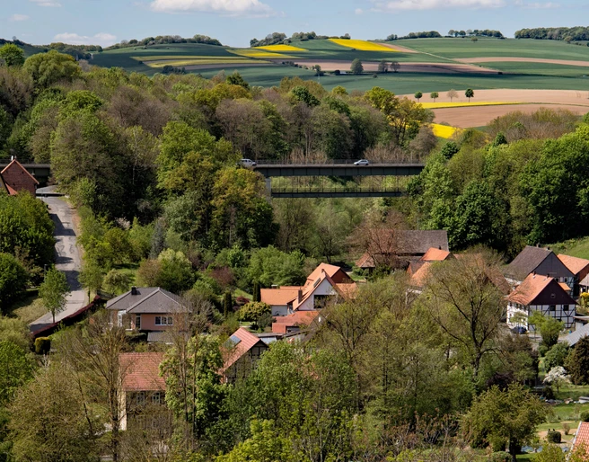 Blick ins Tal, Talbrücke Kuventhal