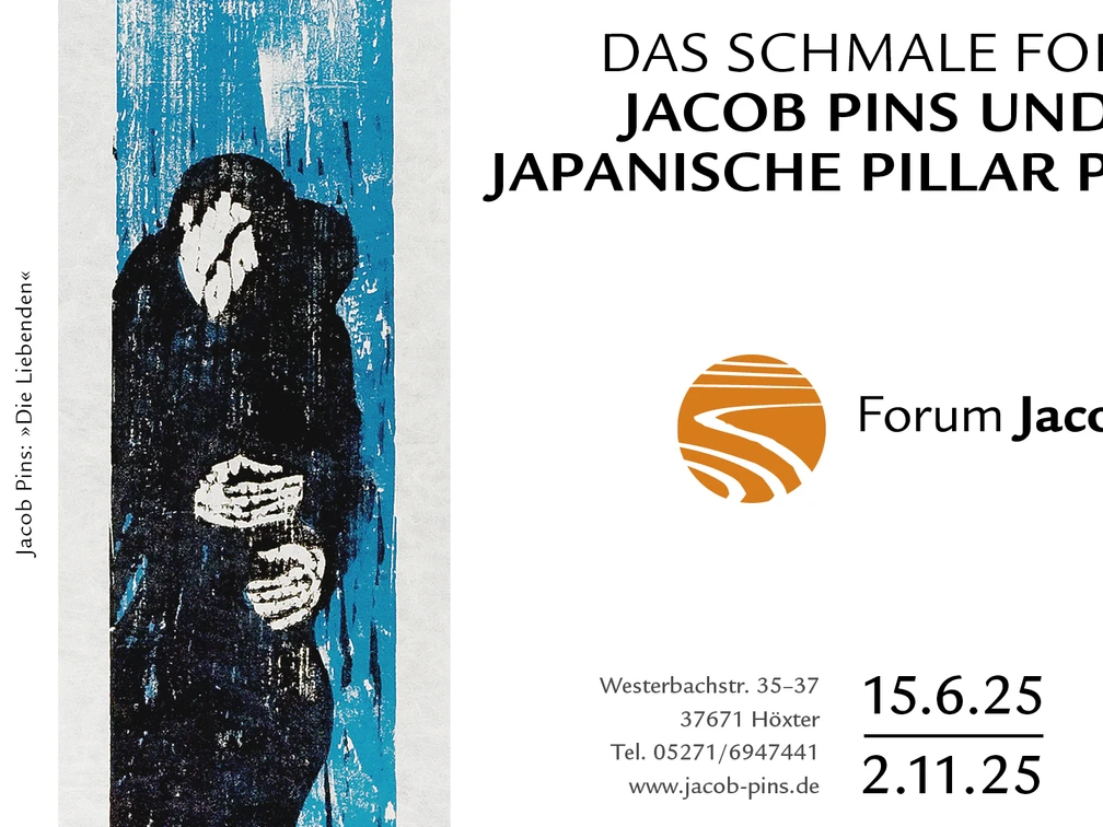 Forum Jacob Pins - Das Schmale Format_galerie.jpg Flyer zur Ausstellung Das Schmale Format