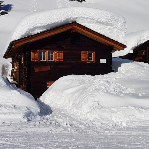 Schneeschuhwanderung Fiesch - Heimatt - Fiescheralp