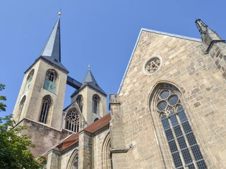 Exterior view of St. Martini, Halberstadt Außenansicht der St. Martini Halberstadt