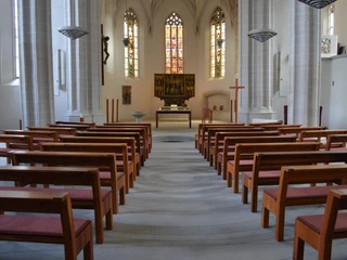Innenraum der St. Petri Paul, Lutherstadt Eisleben Innenraum der St. Petri Paul, Lutherstadt Eisleben