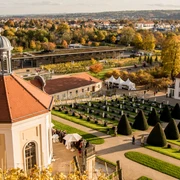 Schloss Wackerbarth im Herbst