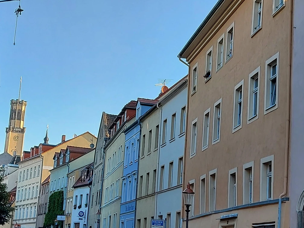 Blick Stadteinwärts