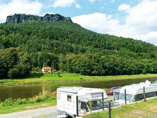 Blick zum Lilienstein