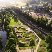 Luftaufnahme Bike-Area Baiersbronn