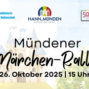 Ein märchenhaftes Schloss, dazu Texte zu einer Märchen-Rallye am 26. Oktober 2025 um 15 Uhr.