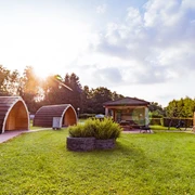 Campingplatz Regenbogen in Bad Gandersheim - Schlafhütten