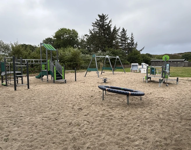 Neuer Spielplatz an der Kurverwaltung List auf Sylt