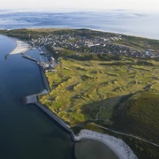 Luftaufnahme des GC Budersand