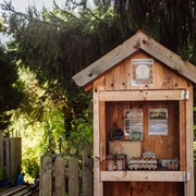 Eierschrank beim Bioland Hof Peterle in Röt-Schönegründ