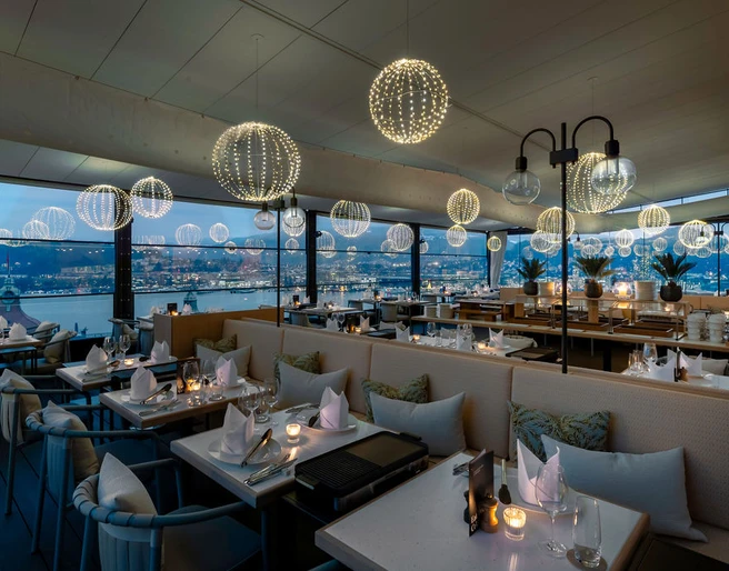 Art Deco Hotel Montana Wintergraten-Grill