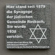 Gedenkstein in Rosbach