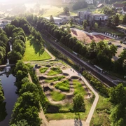 Luftaufnahme Bike-Area Baiersbronn