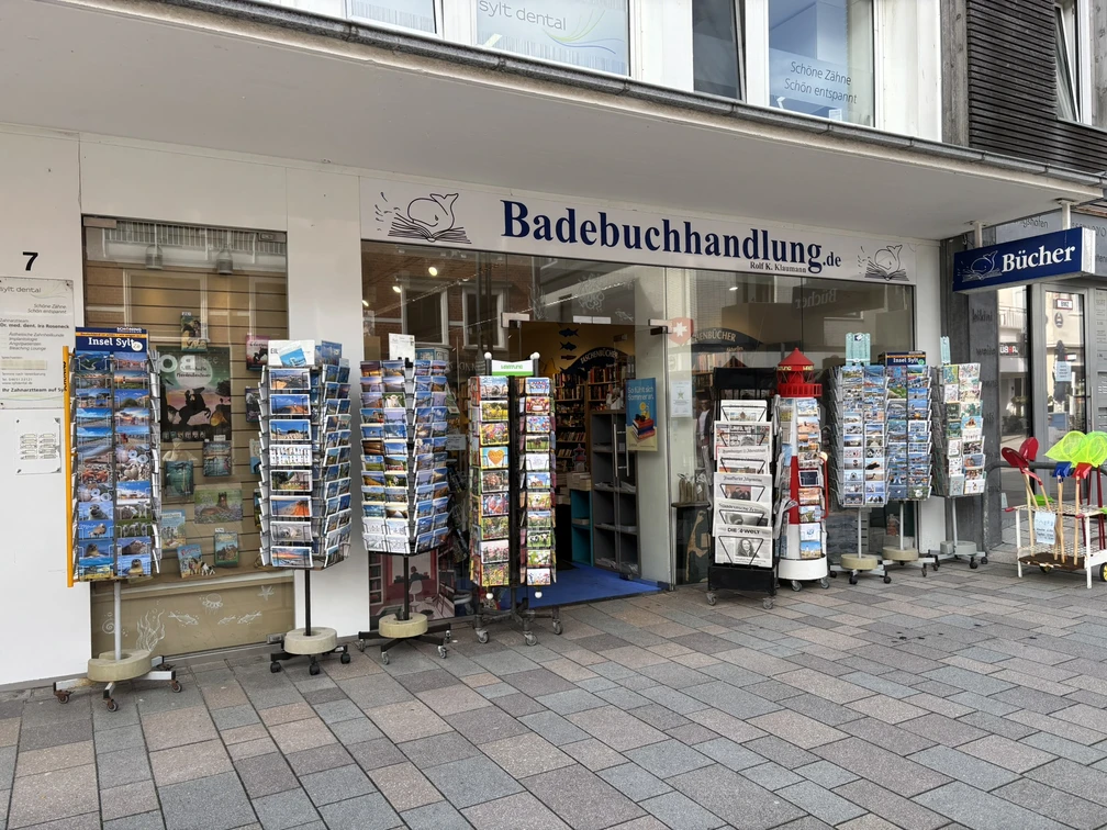 Badebuchhandlung in der Friedrichstraße