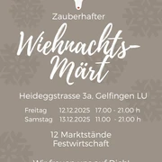 Wiehnachts Märt Gelfingen 2025