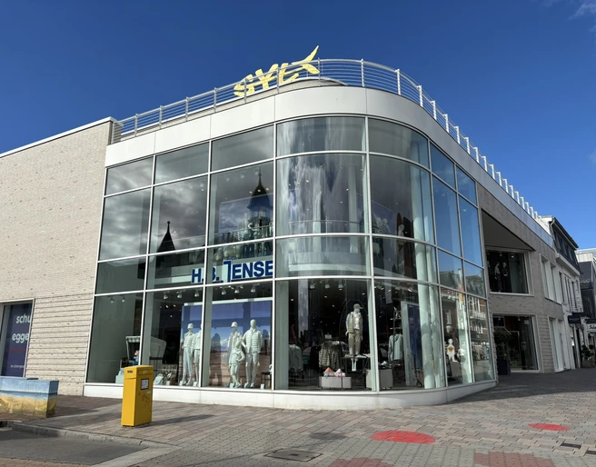 Sylt Marketing_HB Jensen Modehaus von außen