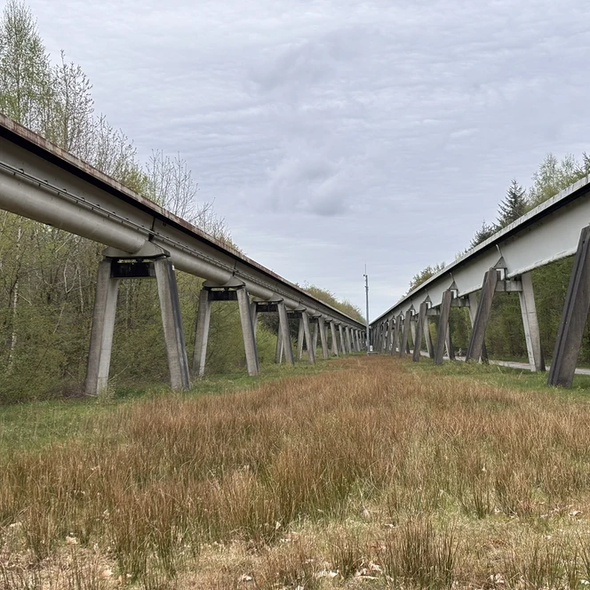 Transrapid-Versuchsanlage Emsland, Lathen - Teststrecke_quer ©Emsland Tourismus GmbH.JPEG