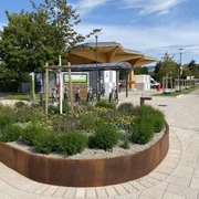 Bahnhof Trinkbrunnen u NextbikeStation