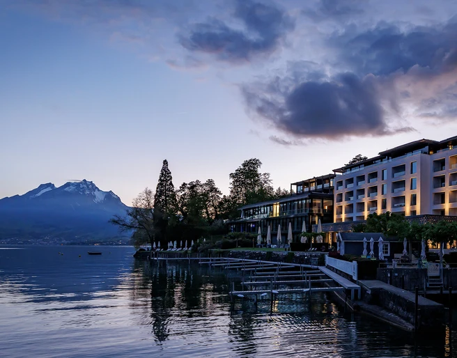 Holidays with a lake view