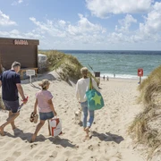 Familienausflug zum Strand in Rantum Sylt