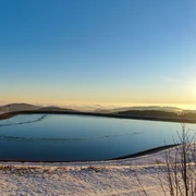 Sonnenaufgang auf dem Ettelsberg  Sonnenaufgang auf dem Ettelsberg