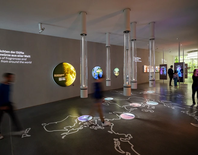 Sensoria Ausstellungsbereich: Zeitreise