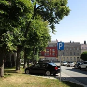 Parkplatz Am Markt nahe Stadtkirche Falkenstein
