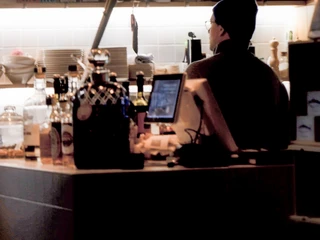 Bar in der VITIS Wein & Champagner Bar