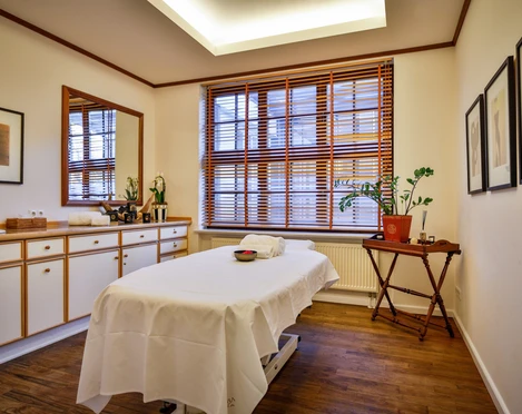 Qiara Kabine im Hotel Stadt Hamburg