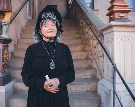 Erlebnisführung Frau "Justizrat" Hartmann