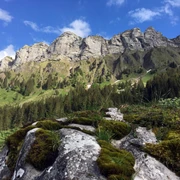 Äbnistettenfluh - wunderbar sichbar auf der Biketour