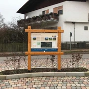 Informationstafel Wandern Wanderparkplatz Nuhnetal