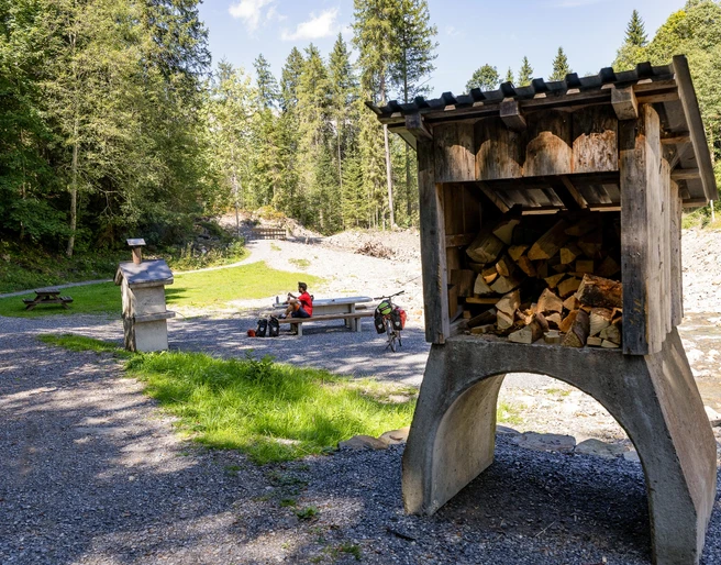 Feuerstelle Dorf in Sörenberg