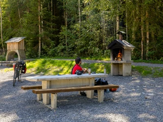 Feuerstelle Dorf in Sörenberg