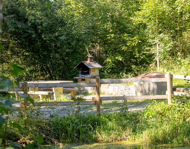 Feuerstelle Weiher in Flühli