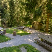 Feuerstelle Chessiloch in Flühli