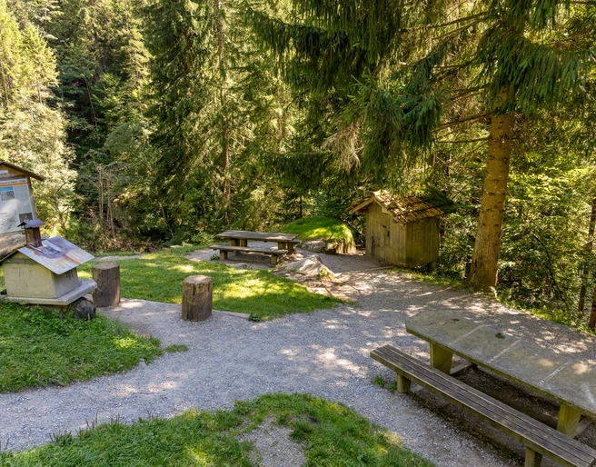 Feuerstelle Chessiloch in Flühli