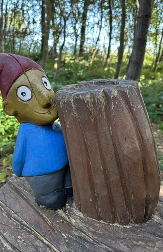 kleiner Puk im Sylter Sagenwald