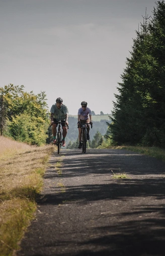 Mit dem Rad über den Erzgebirgskamm