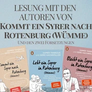 lesung-spiegel-kolumne-bispingen.jpg Lesung durch die Autoren der Buchreihe über einen Syrer in Rotenburg (Wümme), inklusive Fortsetzungen.