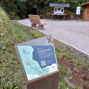 Stele Fluss der Zeit "Grube Sophia"