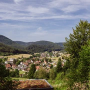 Blick auf Obertal