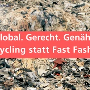 Global. Gerecht. Genäht. - Upcycling statt Fast Fashion