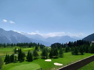 Bild Sommer Aussicht Golfplatz