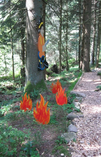 Einstieg Feuerwehrwegle Kniebis