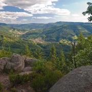 Blick ins Murgtal nahe Elsbethhütte
