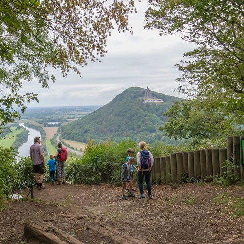 Aussicht von der Porta Kanzel
